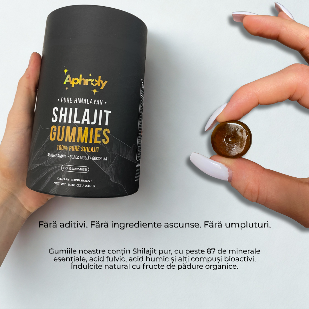 Abonament Gume cu Shilajit Pur din Himalaya – Aphroly®